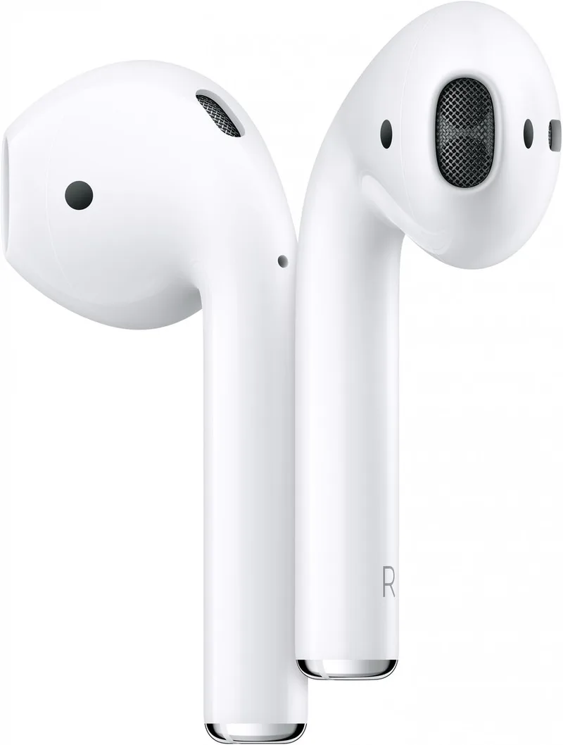 AirPods 2 - met reguliere lightning oplaadcase de Apple en Blanc – photo produit
