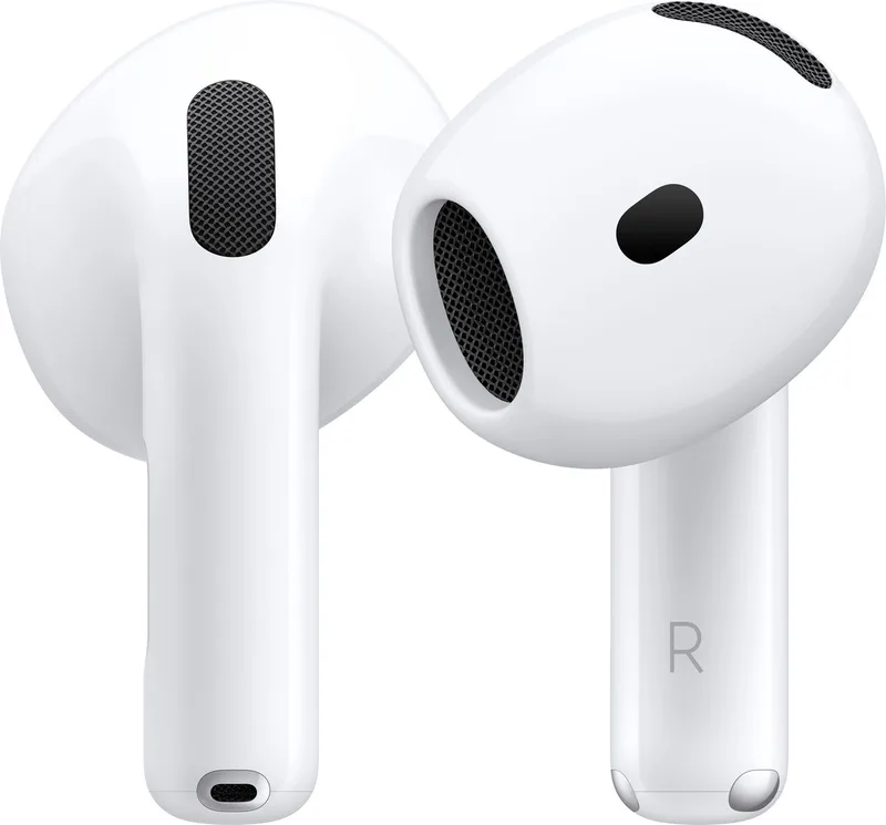 AirPods 4 - met reguliere oplaadcase (USB-C) by Apple in White – product photo