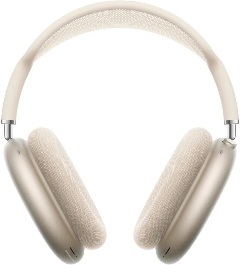 AirPods Max 2 Over-Ear-Kopfhörer (Rauschunterdrückung, Sprachsteuerung, kompatibel mit Siri, Siri, Bluetooth) by Apple in Gold – product photo 1 of 2