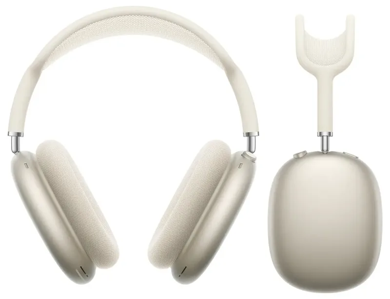 AirPods Max - Draadloze Bluetooth Koptelefoon - USB-C - Beige by Apple in White – product photo 2 of 2
