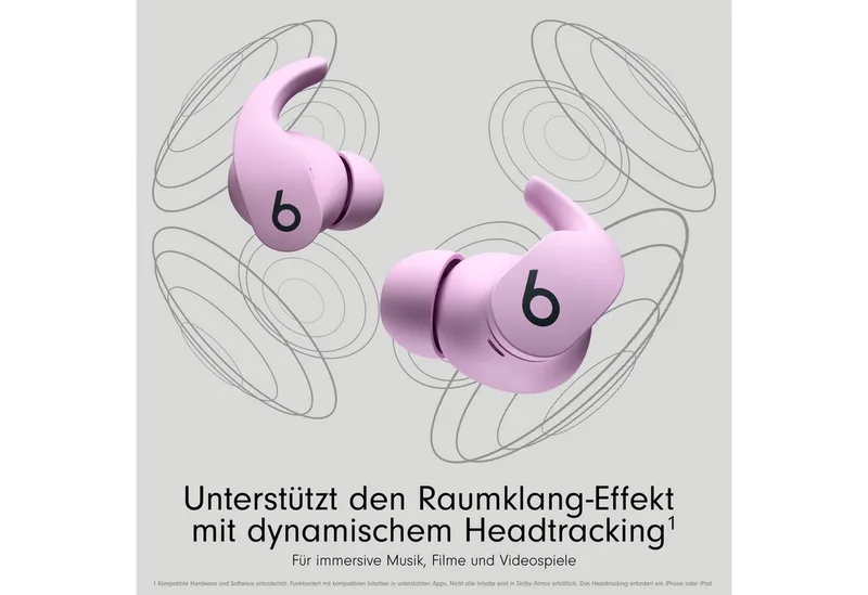 Beats Fit Pro True wireless In-Ear-Kopfhörer (Active Noise Cancelling (ANC), True Wireless, kompatibel mit Siri, Siri, Bluetooth) von Beats in Lila – Produktfoto 3 von 5