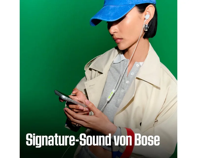 Noise Cancelling Wired Earbuds In-Ear-Kopfhörer (Noise-Cancelling) fra Bose i Sort – produktbillede 5 af 5