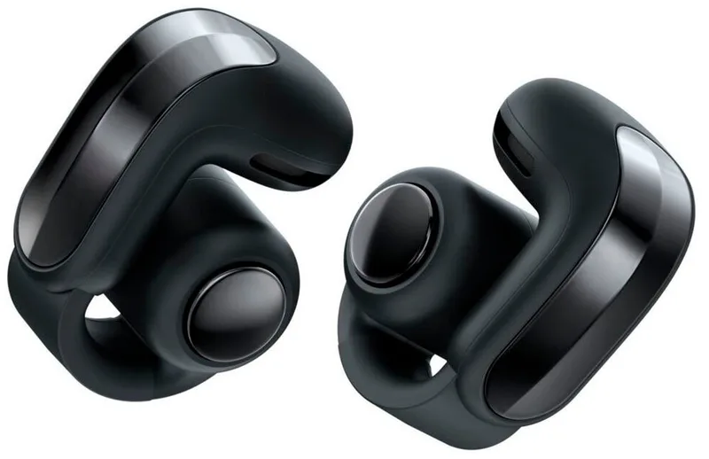 Ultra Open Earbuds (2nd Gen) Open-Ear-Kopfhörer (Multi-Point-Verbindung, A2DP Bluetooth, Bluetooth) de Bose en Noir – photo produit 1 sur 5