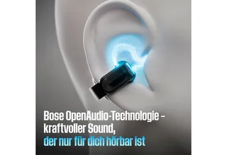 Ultra Open Earbuds (2nd Gen) Open-Ear-Kopfhörer (Multi-Point-Verbindung, A2DP Bluetooth, Bluetooth) de Bose en Blanc – photo produit 5 sur 5