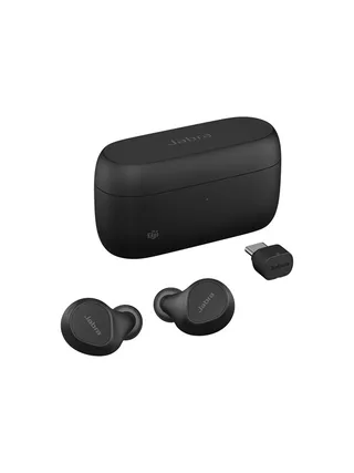 Evolve2 Buds USB-C ms incl. Draadloos Charging Pad by Jabra in Black – product photo 1 of 2