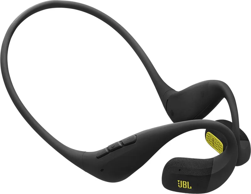 Endurance Pace - Draadloze Open Ear Oortjes met Nekband - Sport Oordopjes - Bluetooth - Hardlopen - 10 uur - IP68 - Zwart & Lime by JBL in Zwart & Lime – product photo