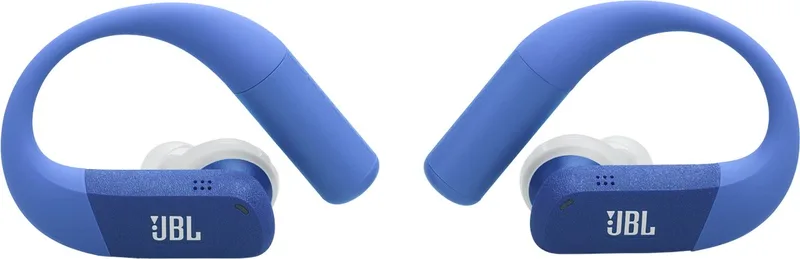 Endurance Peak 4 - Sport Oordopjes - Draadloos Bluetooth - In ear - Oortjes met Oorhaak - Hardlopen - 48 uur - IP68 - Waterbestendig - Zwart by JBL in Blue – product photo