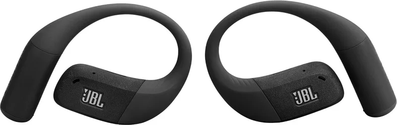 Endurance Zone - Open ear Oordopjes - Oortjes Draadloos - Sport Oordopjes - Bluetooth - Sporten - Hardlopen - 32 uur - Spatwaterdicht - IP68 - Oorhaak - Zwart & Grijs by JBL in Zwart & Grijs – product photo