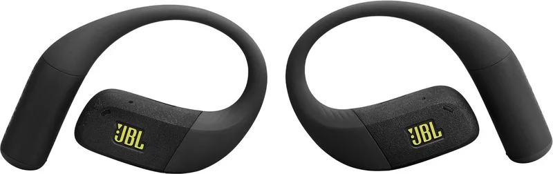 Endurance Zone - Open ear Oordopjes - Oortjes Draadloos - Sport Oordopjes - Bluetooth - Sporten - Hardlopen - 32 uur - Spatwaterdicht - IP68 - Oorhaak - Zwart & Lime by JBL in Zwart & Lime – product photo