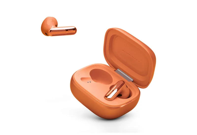 LIVE FLEX 4 wireless In-Ear-Kopfhörer (Adaptive Noise-Cancelling, Freisprechfunktion, True Wireless, A2DP Bluetooth, Kabellose Ohrhörer mit Noise-Cancelling-Funktion) by JBL in Orange – product photo 2 of 5