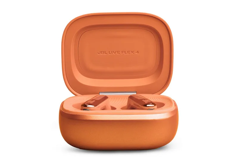 LIVE FLEX 4 wireless In-Ear-Kopfhörer (Adaptive Noise-Cancelling, Freisprechfunktion, True Wireless, A2DP Bluetooth, Kabellose Ohrhörer mit Noise-Cancelling-Funktion) by JBL in Orange – product photo 5 of 5