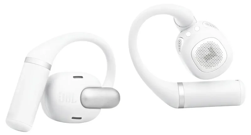 Sense Pro - Open Ear Oordopjes - Oortjes Draadloos - Sport Oordopjes - Bluetooth - Sporten - Hardlopen - 38 uur - Spatwaterdicht - IP54 - Oorhaak by JBL in White – product photo 2 of 2