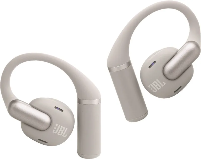 Sense Pro - Open Ear Oordopjes - Oortjes Draadloos - Sport Oordopjes - Bluetooth - Sporten - Hardlopen - 38 uur - Spatwaterdicht - IP54 - Oorhaak by JBL in Grey – product photo 1 of 2