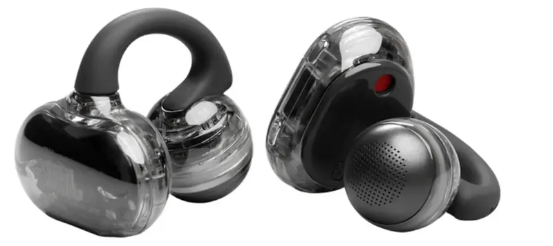 Soundgear Clips - Open Ear Oortjes - Oortjes Draadloos - Sport Oordopjes - Bluetooth - Clip On - Hardlopen - 32 uur - Spatwaterdicht - IP54 - Oorclips by JBL in Black – product photo 2 of 2