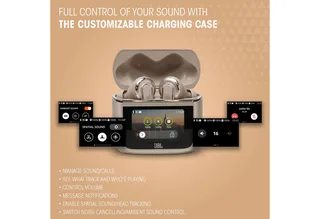TOUR PRO 3 TWS wireless In-Ear-Kopfhörer (Active Noise Cancelling (ANC), Freisprechfunktion, Stummschaltung, A2DP Bluetooth) von JBL in Grün – Produktfoto 5 von 5