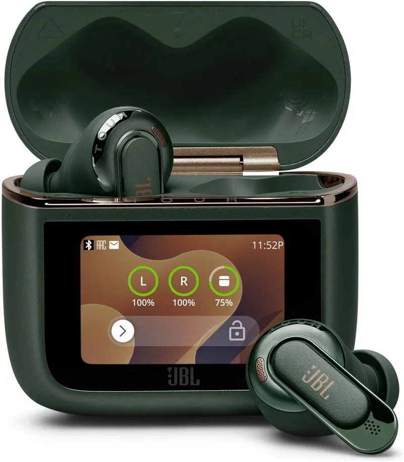 TOUR PRO 3 TWS wireless In-Ear-Kopfhörer (Active Noise Cancelling (ANC), Freisprechfunktion, Stummschaltung, A2DP Bluetooth) von JBL in Grün – Produktfoto 1 von 5