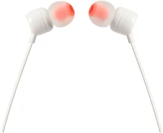 Tune 110 In-Ear-Kopfhörer (Freisprechfunktion) von JBL in Weiß – Produktfoto 4 von 4