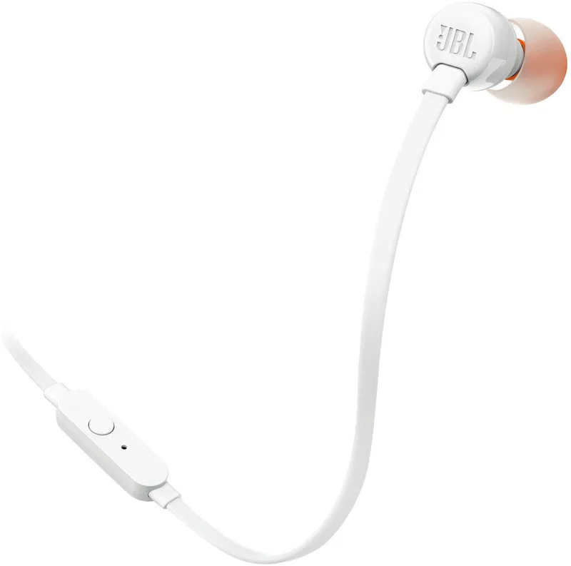 Tune 110 In-Ear-Kopfhörer (Freisprechfunktion) von JBL in Weiß – Produktfoto 2 von 4