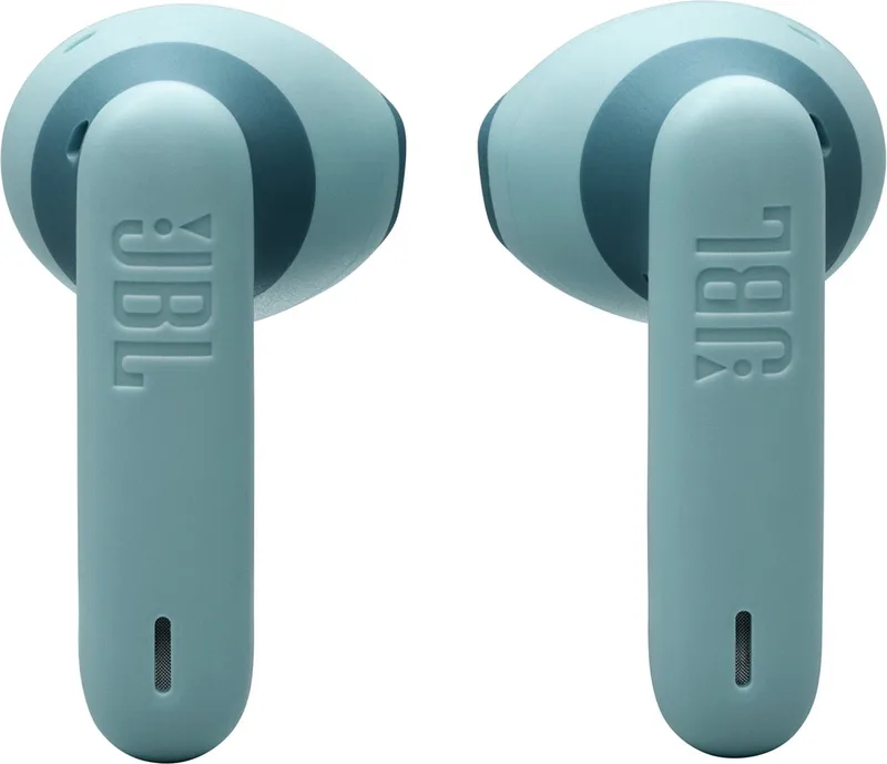 Wave Flex 2 - Noise Cancelling Oordopjes - Oortjes Draadloos - Bluetooth - Open-fit In-ear - 40 uur speeltijd - IP54 by JBL in Blue – product photo