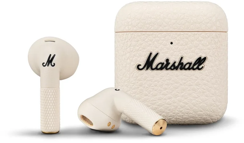 Minor IV headphone TW Cream fra Marshall i Creme – produktbillede 1 af 5