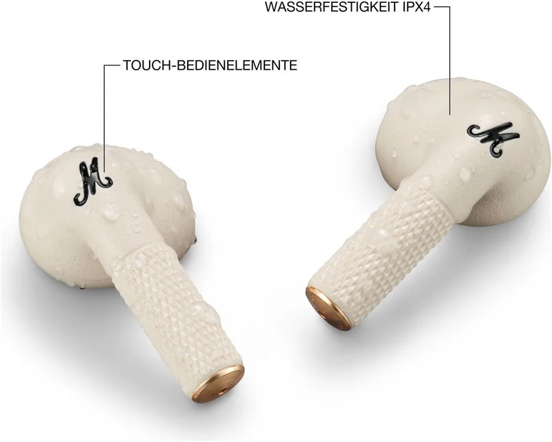Minor IV headphone TW Cream fra Marshall i Creme – produktbillede 2 af 5