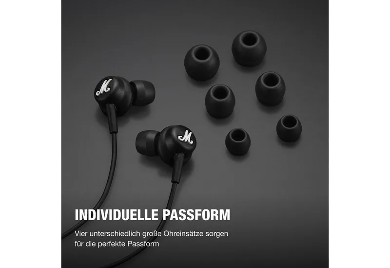 Mode USB-C In-Ear-Kopfhörer (integrierte Steuerung für Anrufe und Musik, USB-C-Anschluss) by Marshall in Black – product photo 5 of 5