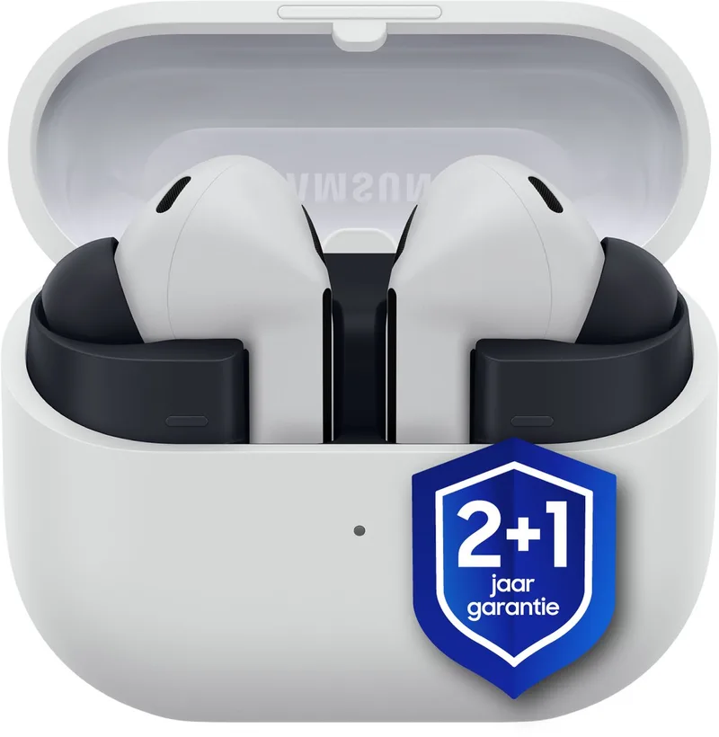 Galaxy Buds3 FE - 1 jaar garantie van Samsung in Wit – productfoto