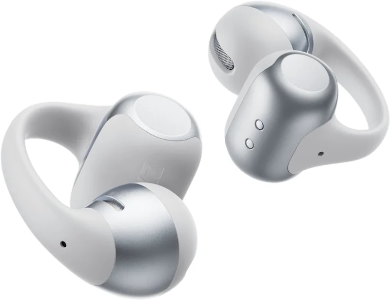 OpenDots 2 Open-ear Clip-on Oortjes – Dolby Audio – Draadloze Oordopjes van Shokz in Grijs – productfoto