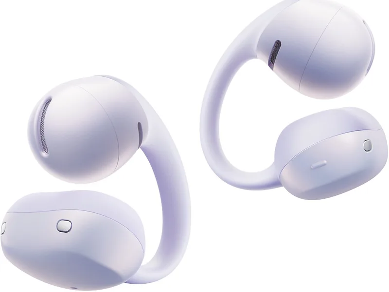 OpenDots Air Open-ear Clip-on Oortjes – Draadloze Oordopjes by Shokz in Purple – product photo