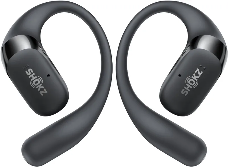 OpenFit 2+ Open-ear Sporthoofdtelefoon – Dolby Audio – Draadloze Oordopjes by Shokz in Black – product photo