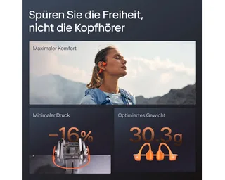 OpenRun Pro2 van Shokz in Oranje – productfoto 2 van 2