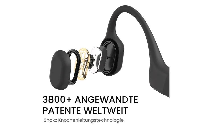 OpenRun von Shokz in Schwarz – Produktfoto 2 von 3