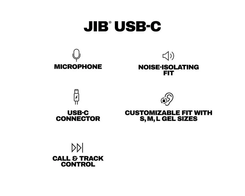 Jib S2JMY-S001 - earphones with mic by Skullcandy – product photo 4 of 5