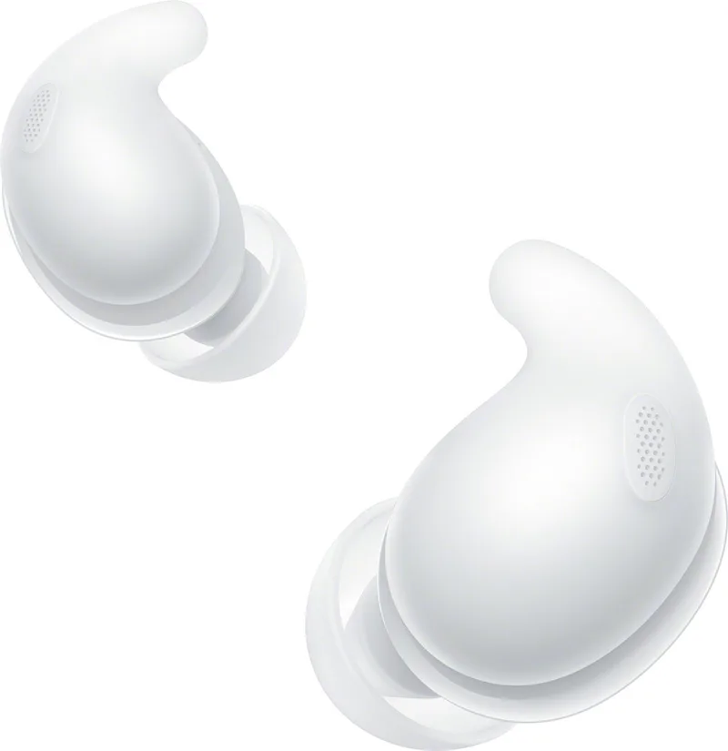 LinkBuds Fit – Draadloze oordopjes met Noise Cancelling van Sony in Wit – productfoto