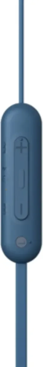 WI-C100 - Draadloze oordopjes van Sony in Blauw – productfoto 2 van 2