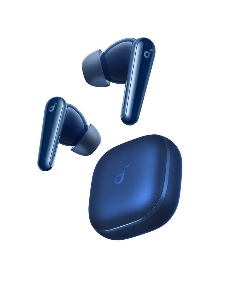 Anker soundcore Liberty 5, kabellose Noise Cancelling Earbuds Bluetooth-Kopfhörer by Soundcore in Blue – product photo
