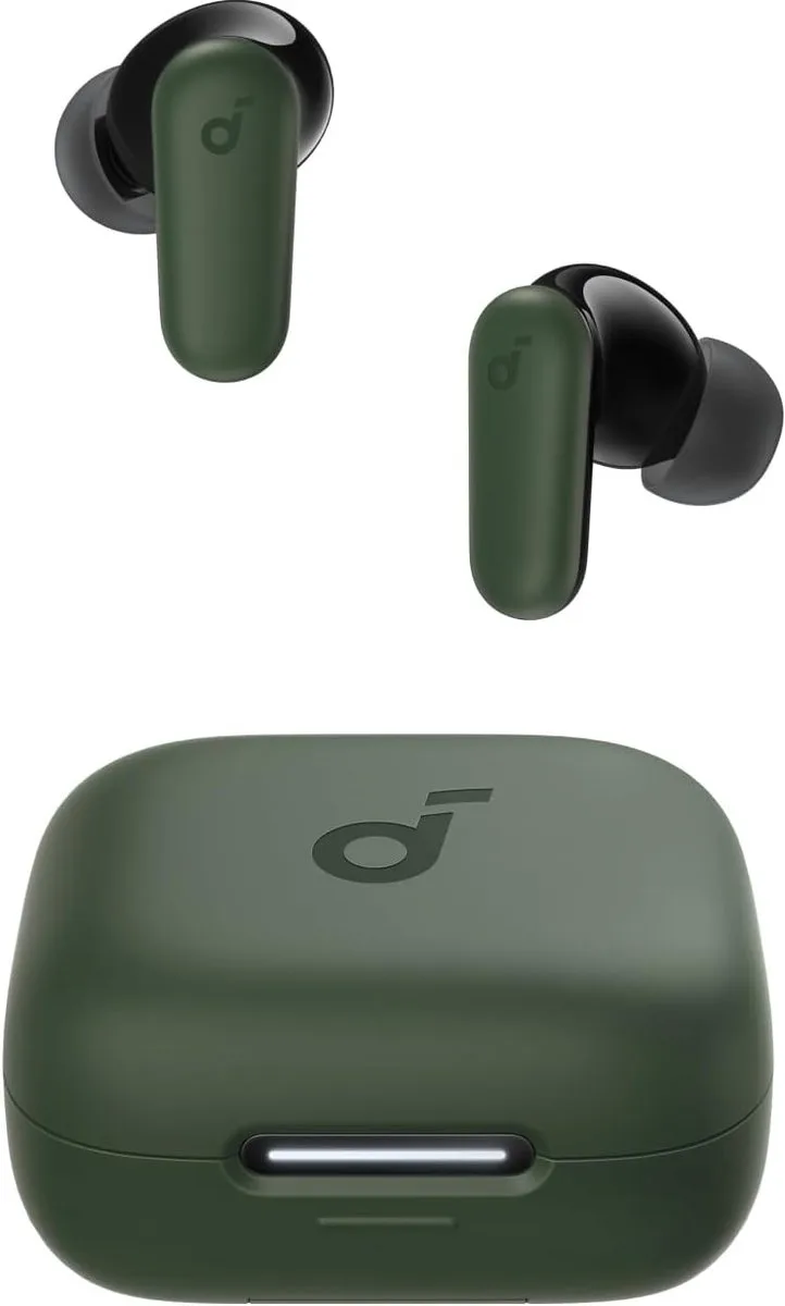 P30i Draadloze Oordopjes - ANC - Bluetooth 5.4 - Oortjes - Groen van Soundcore in Groen – productfoto