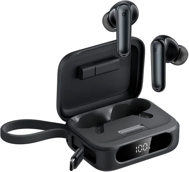 Anker Soundcore P41i (MFi) In Ear oordopjes Bluetooth Stereo Zwart Ruisonderdrukking (microfoon) Oplaadbox