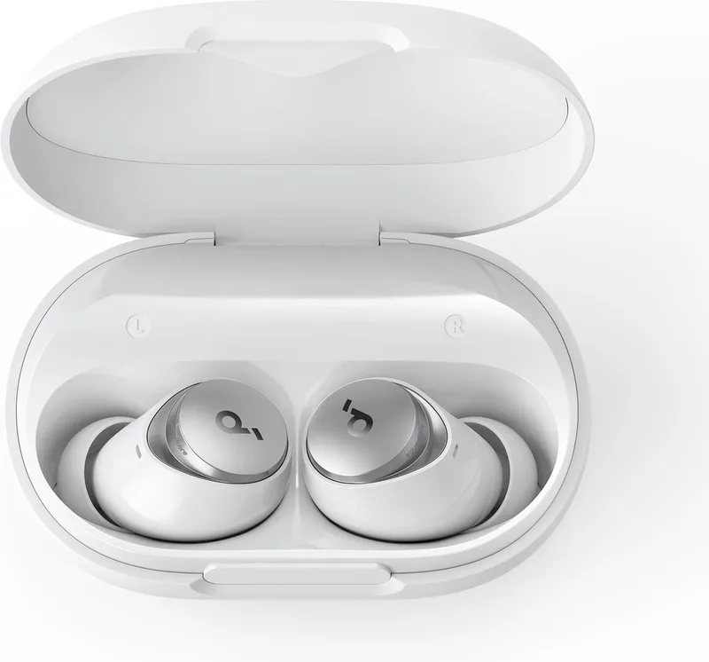 Space A40 Draadloze Oordopjes Ruisonderdrukking by Soundcore in White – product photo