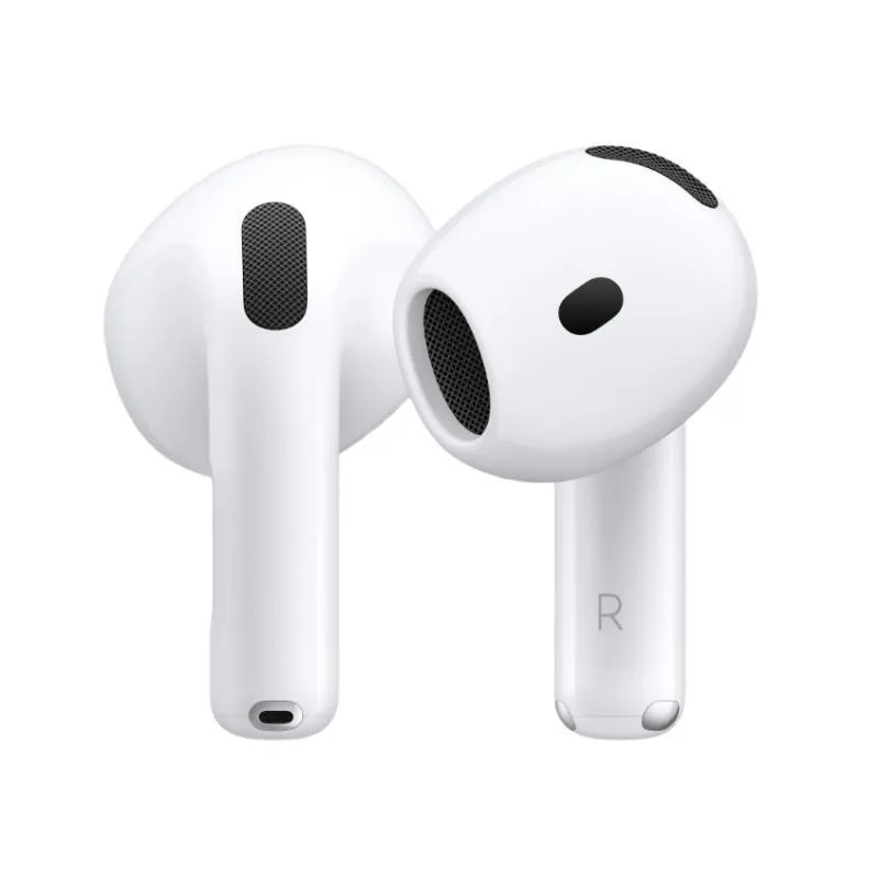 AirPods 4. Generation mit aktiver Geräuschunterdrückung von Apple – Produktfoto