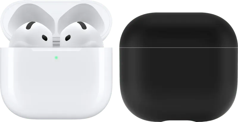 AirPods 4 + Hoesje de Apple – photo produit