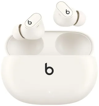 Studio Buds Plus In Ear oordopjes Bluetooth Stereo Noise Cancelling, Ruisonderdrukking (microfoon) Oplaadbox, Bestand tegen zweet van Beats in Crème-wit – productfoto 1 van 3