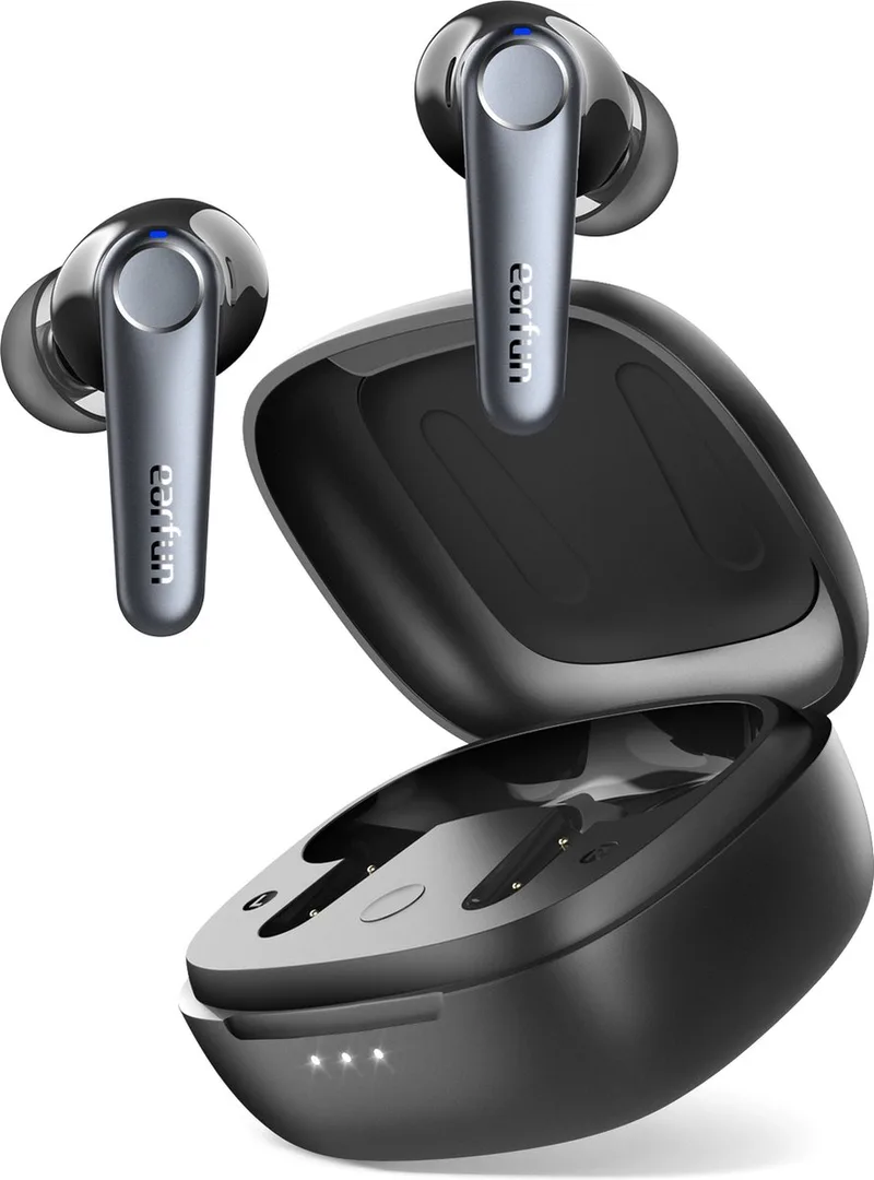 Air Pro 3 - Airpods - Active Noise Cancelling - aptX Adaptive - Draadloos Opladen van EarFun in Zwart – productfoto