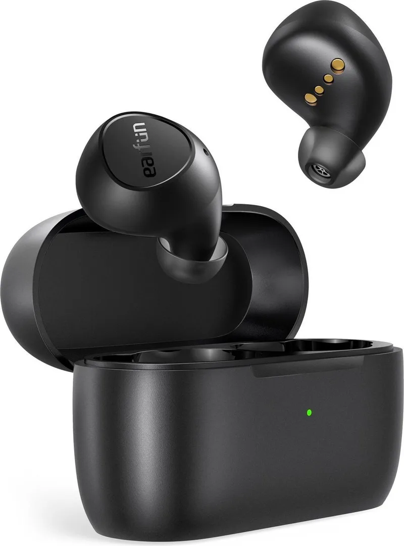 Free 2 - Bluetooth 5.2 Draadloze In-ear oordopjes by EarFun in Black – product photo
