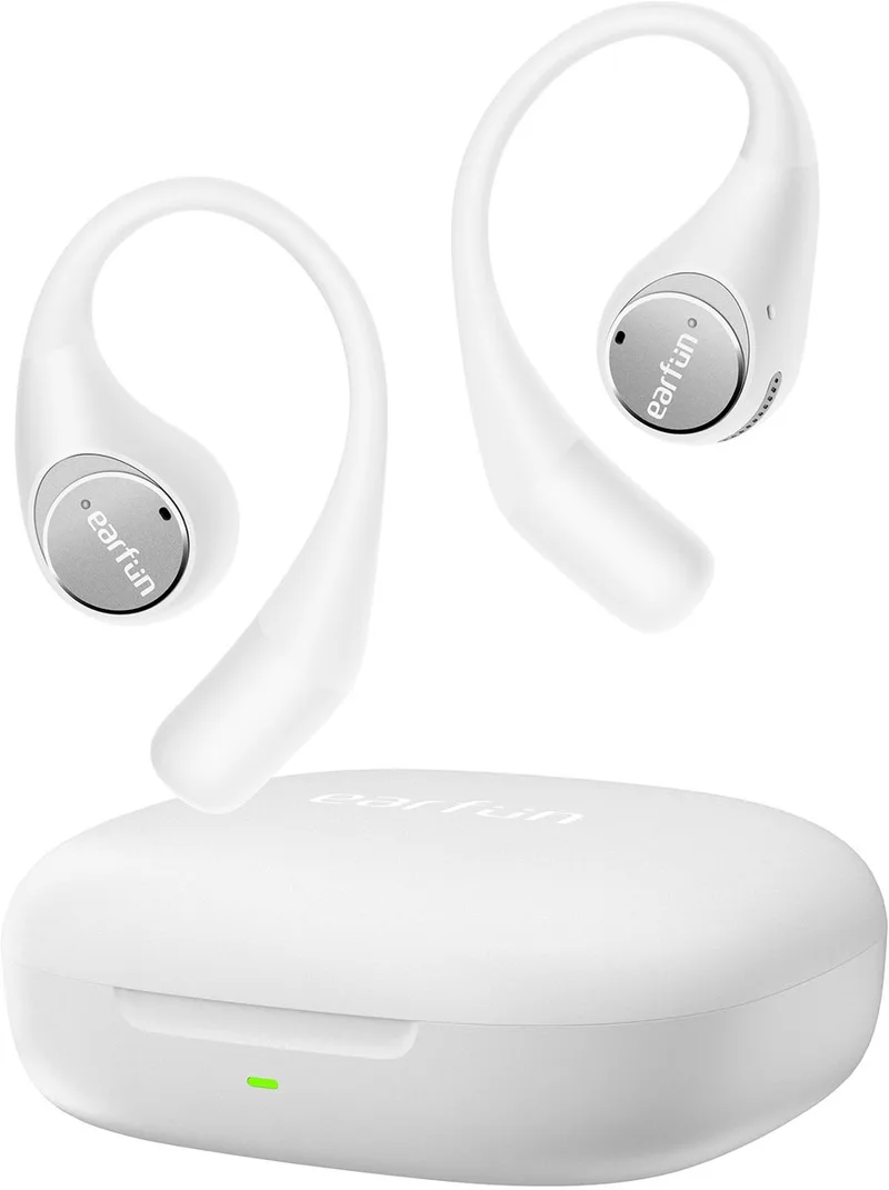 OpenJump - Open-Ear Bluetooth Oordopjes - Hi-Res Audio - IPX7 Waterbestendig - Wit de EarFun en Blanc – photo produit