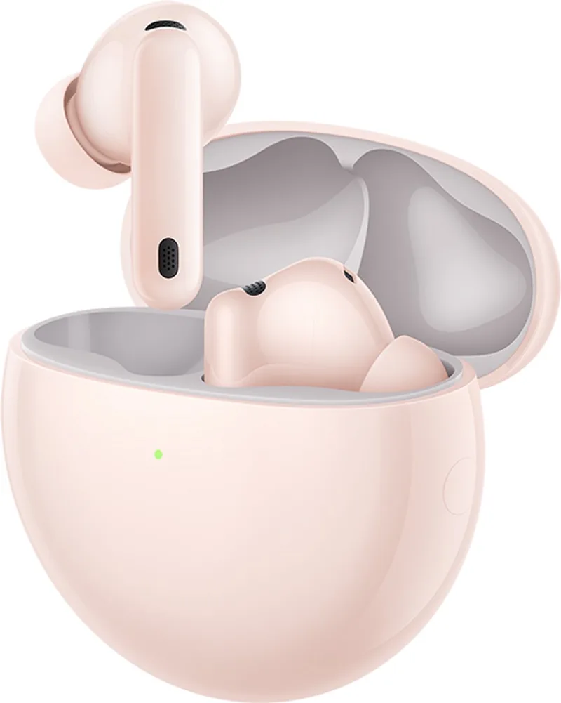 Bluetooth oordopjes Huawei FreeBuds 7i | Superieure gesprekskwaliteit met bone geleidingsmicrofoon (VPU) | Onbeperkte ruimtelijke audio met head tracking spatial audio | Intelligente dynamische actieve ruisonderdrukking (ANC 4.0) by Huawei in Pink – product photo
