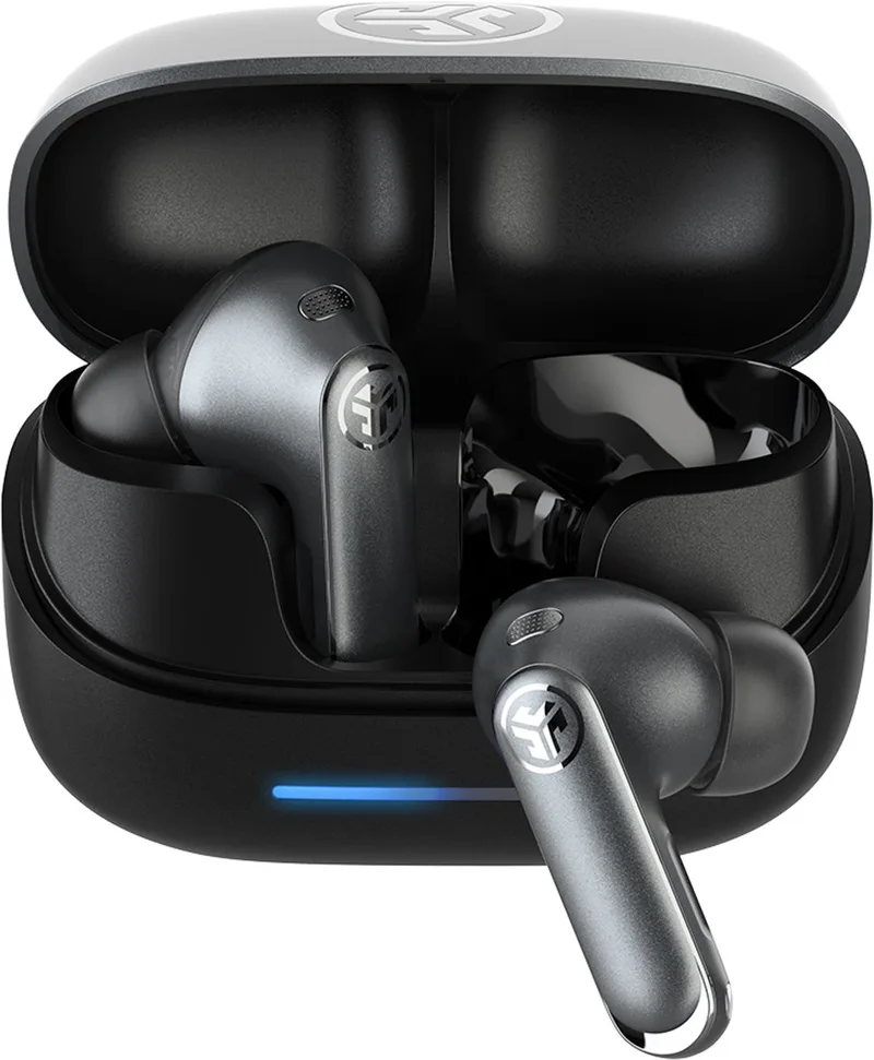 Epic Pods ANC Draadloze Oordopjes - Bluetooth Oortjes - Tap en Knijpbediening - Noise Cancelling - Knowles Drivers - Equalizer Instellingen - LabSpatial - 60 Uur Batterij - Snelladen by JLab in Black – product photo