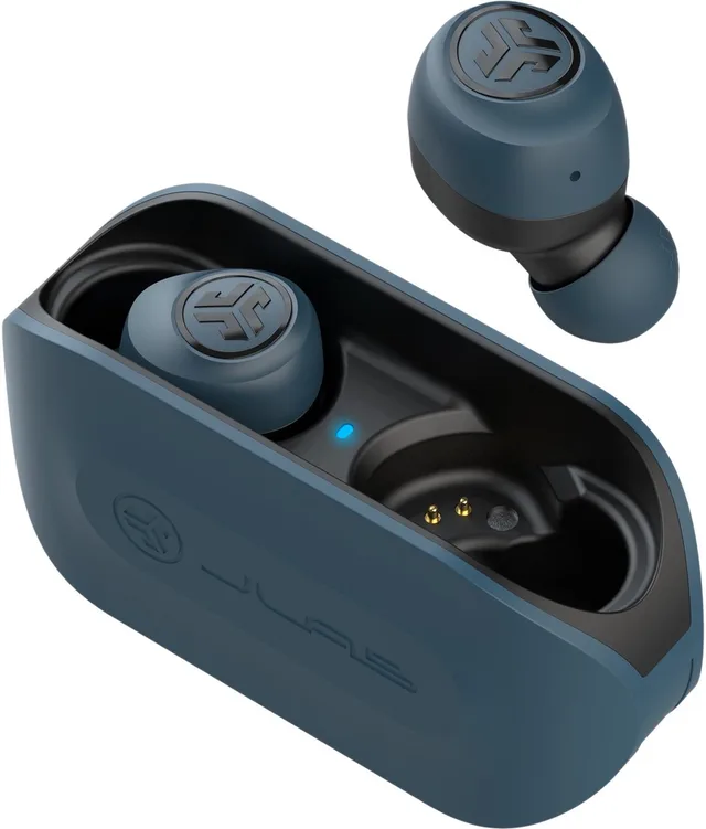 Go Air Volledig Draadloze Oordopjes - Draadloze Oordopjes - Bluetooth Oordopjes - Wireless Earbuds - Draadloze Oortjes- 20 uur Speeltijd - 3 EQ Geluidsinstellingen - Oplaadcase met ingebouwde Oplaadkabel – Blauw