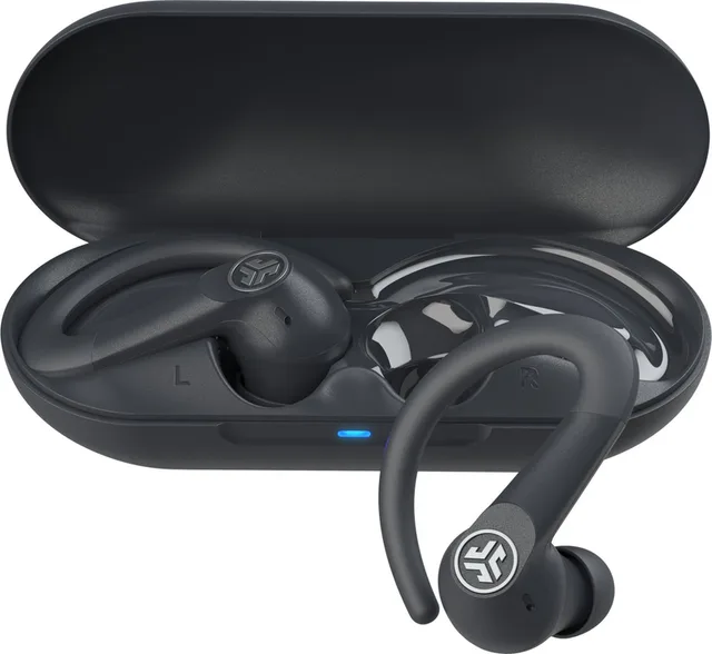 Go Sport ANC Draadloze Sport Oordopjes - Active Noise Cancelling Oortjes Draadloos - 35 uur Batterij - Bluetooth - IP55 Zweetbestendig - In Ear - Hardlopen