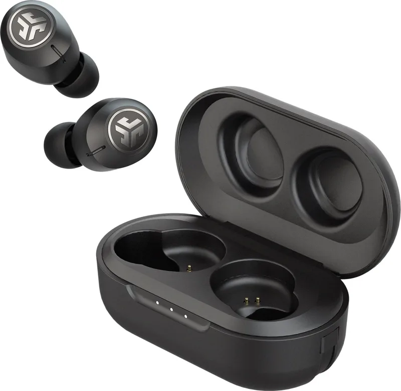 JBuds Air ANC Volledig Draadloze Oortjes met Ruisonderdrukking - Draadloze Oordopjes - Bluetooth Oordopjes - Wireless earbuds - Draadloze Oortjes - Oplaadcase by JLab in Black – product photo